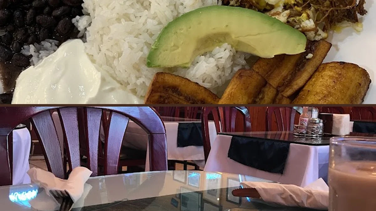 Tables set for dine-in service