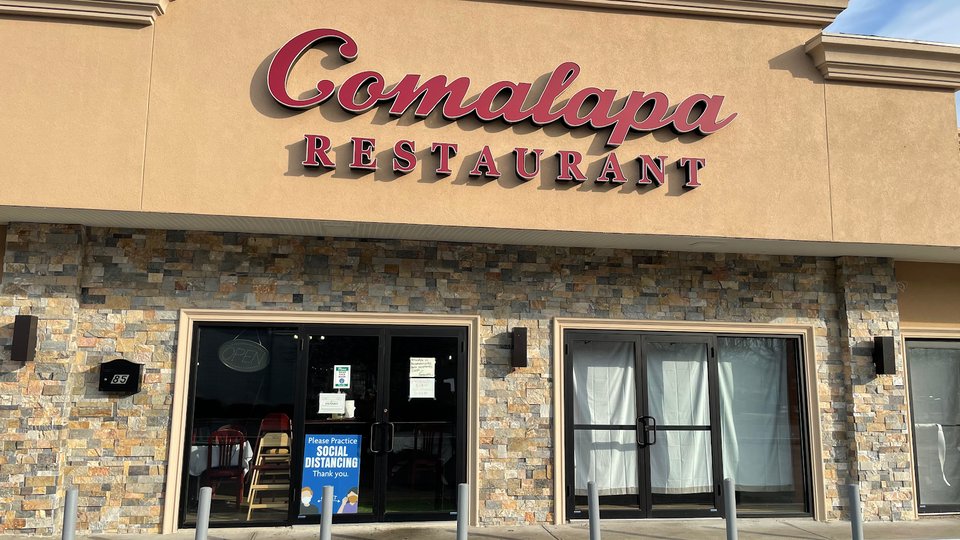 Front view of Comalapa Restaurant BRENTWOOD