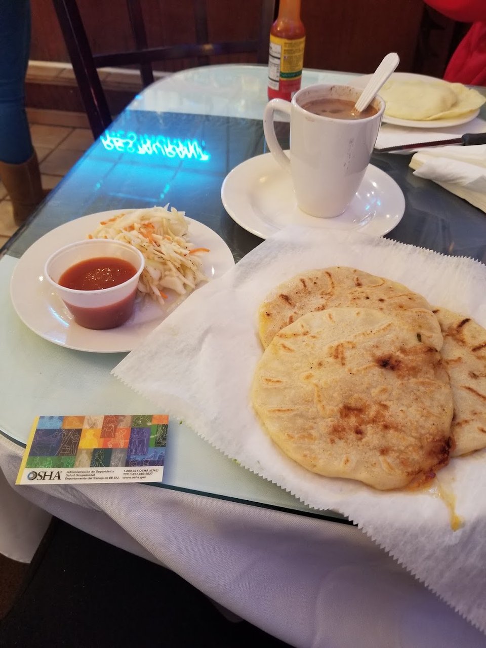 Pupusas Chocolate Caliente
